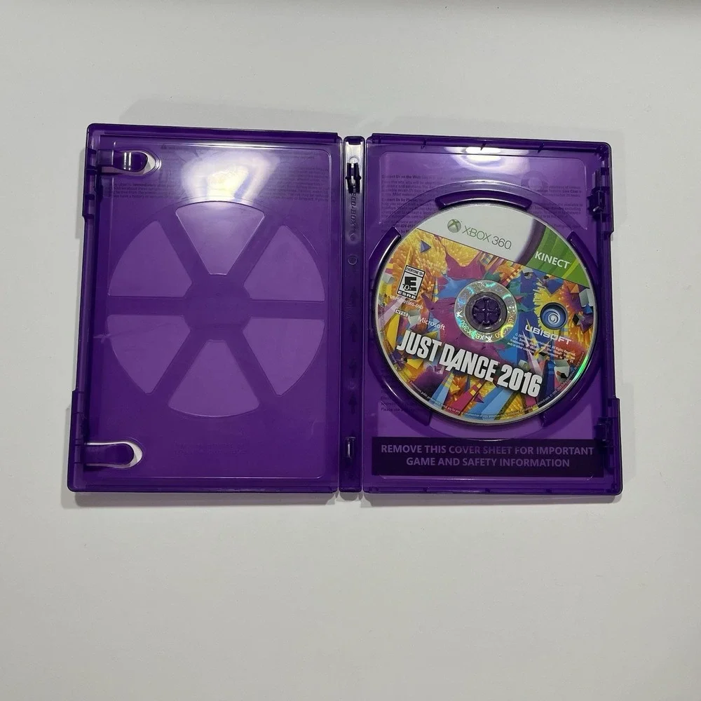Lot Of 4 Xbox 369 Kinect Games Just Dance 2016, Dance Central 2 & 3, Adventures
